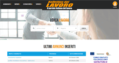 Desktop Screenshot of bollettinodellavoro.it